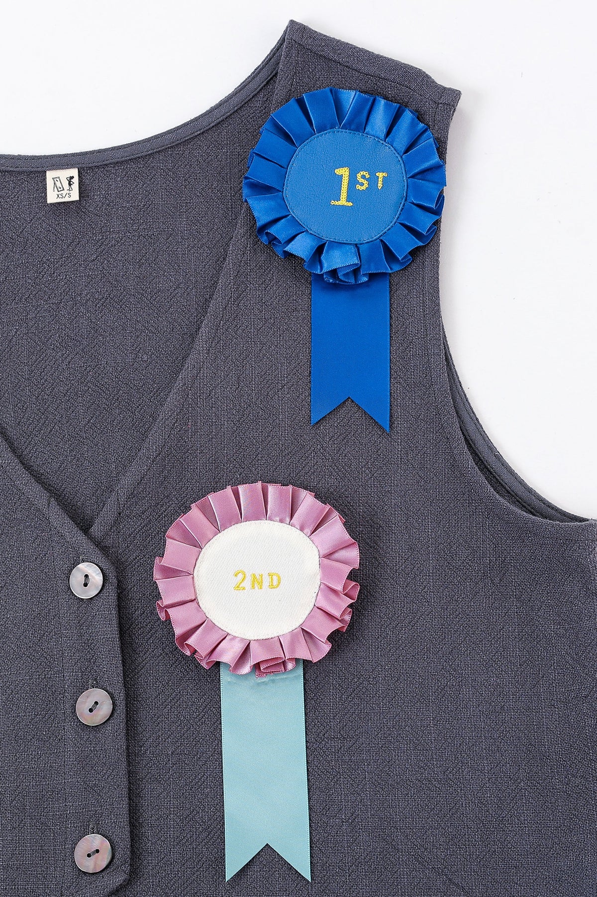 4 left - Winners Only Thick Linen Vest