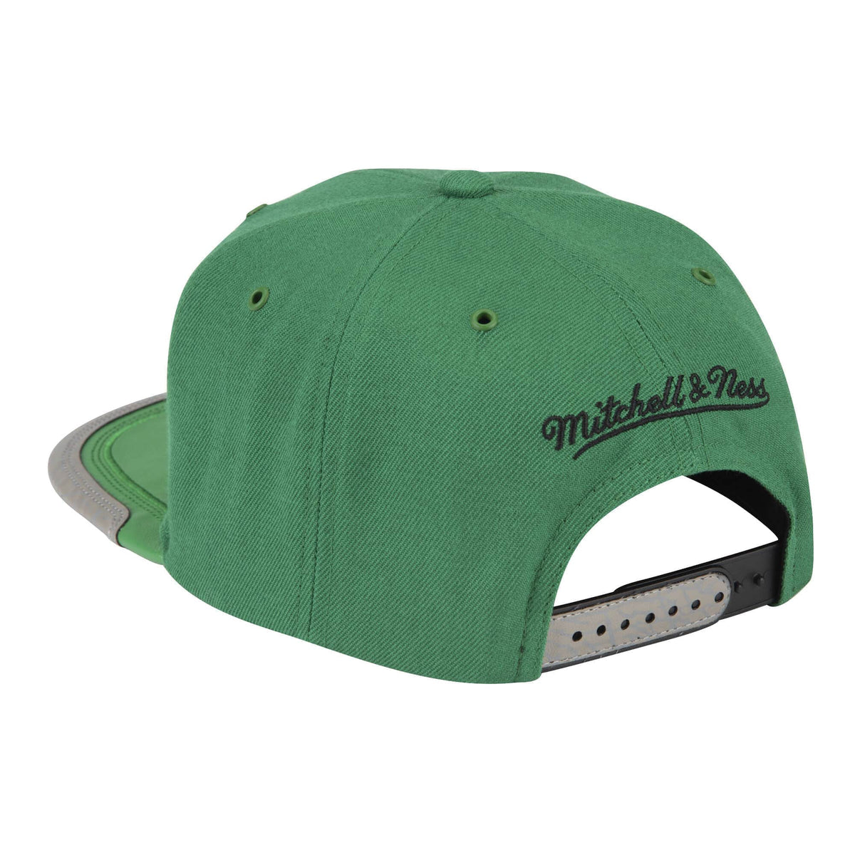 Chicago Bulls Day 3 Green/ Concrete Gray Mitchell & Ness Snapback Hat