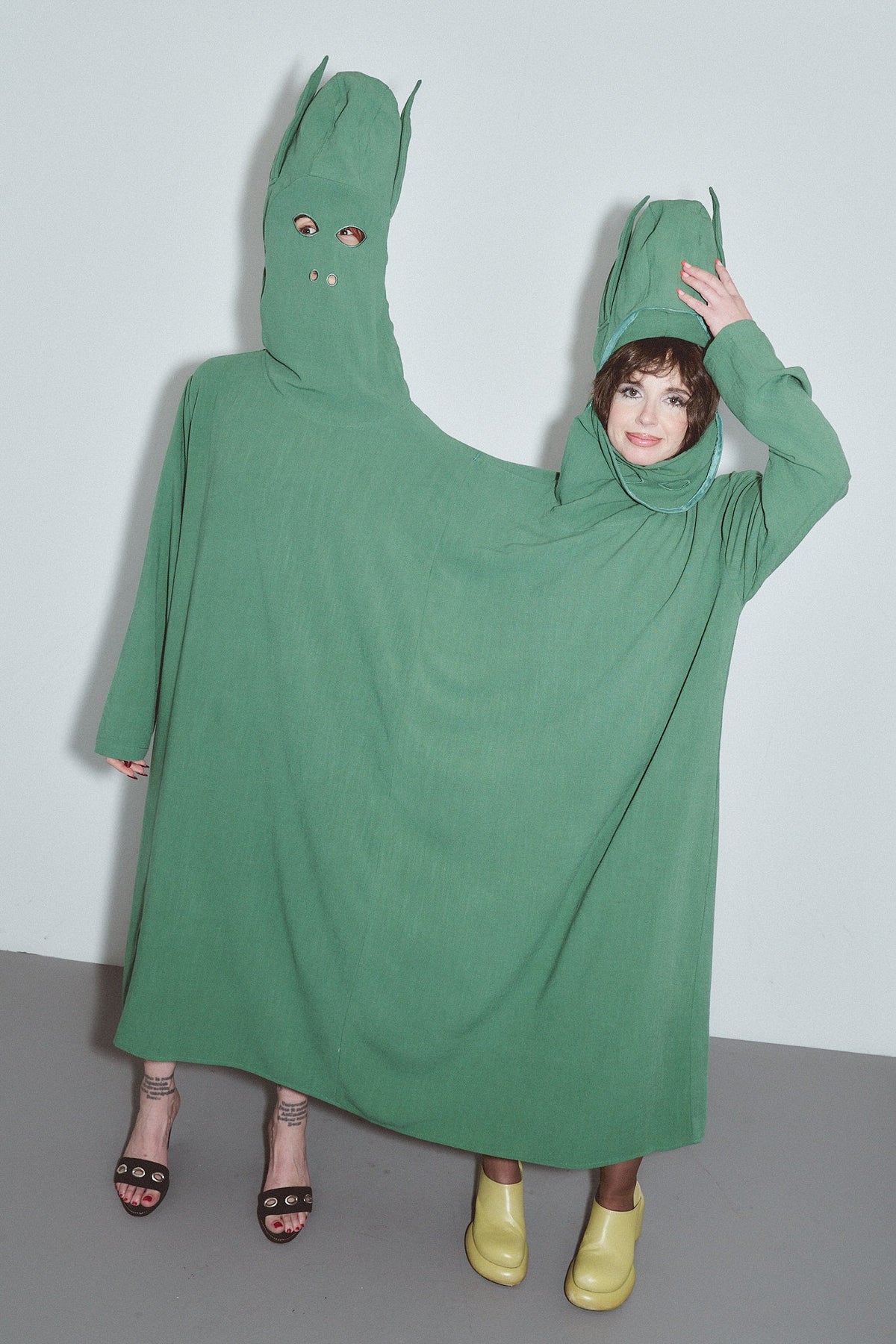 2 Headed Alien Soft Linen Costume