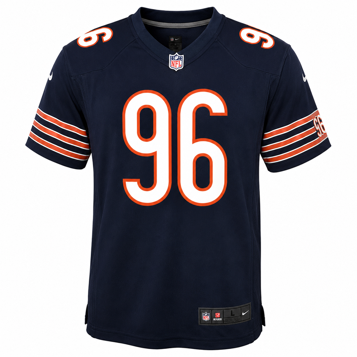 Youth Nike Akiem Hicks Navy Chicago Bears Game Jersey