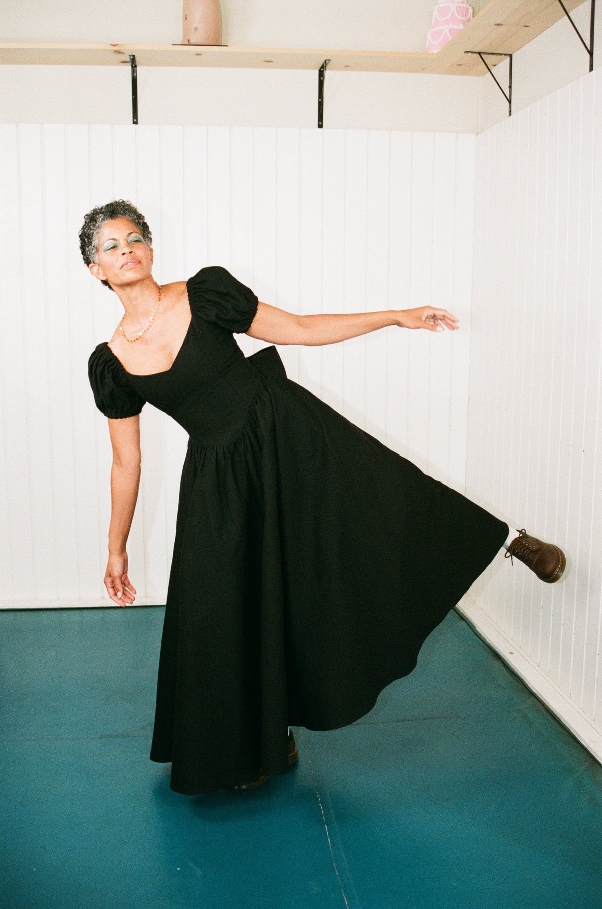 The Virgin Gown Black