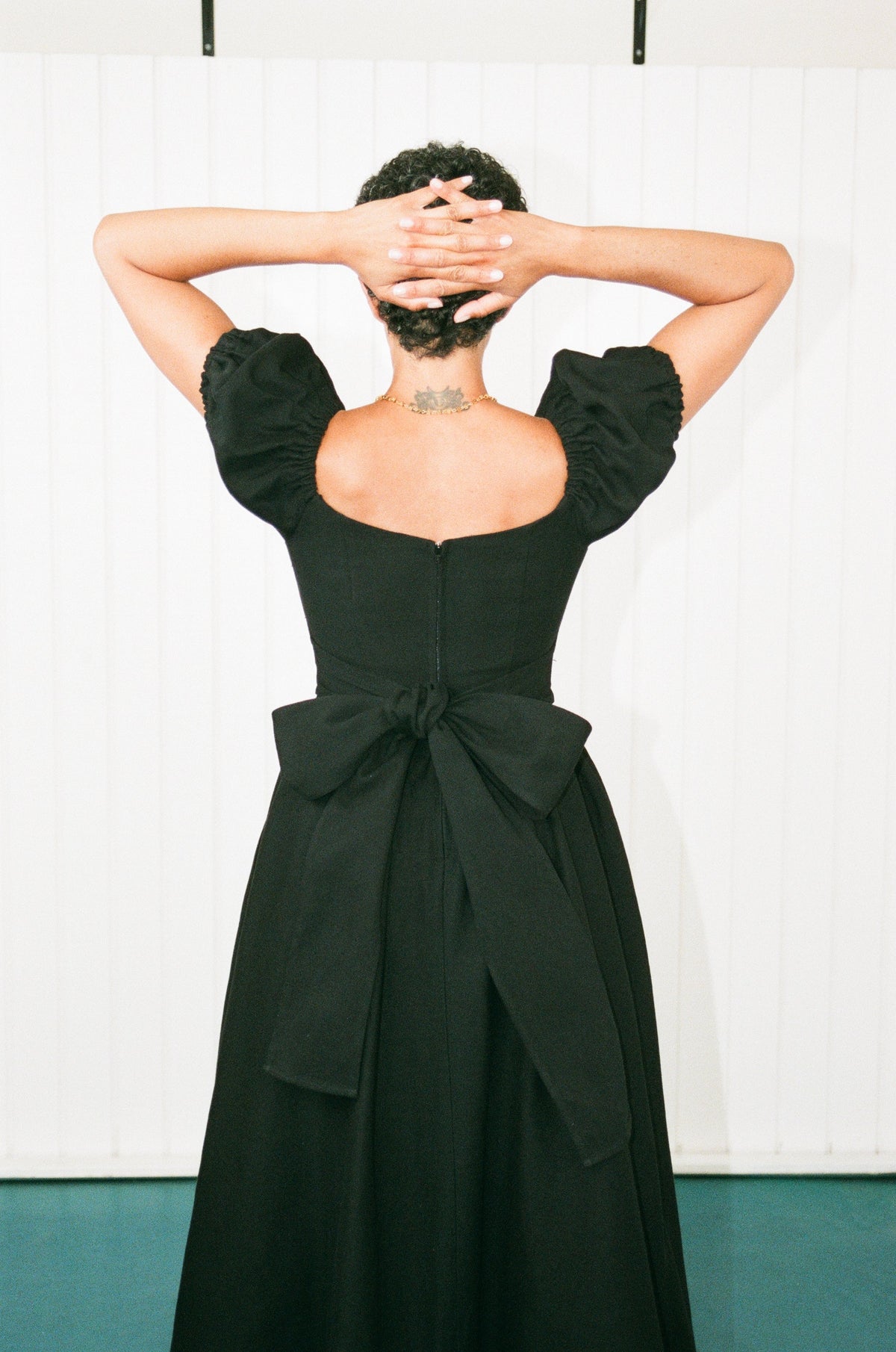 The Virgin Gown Black