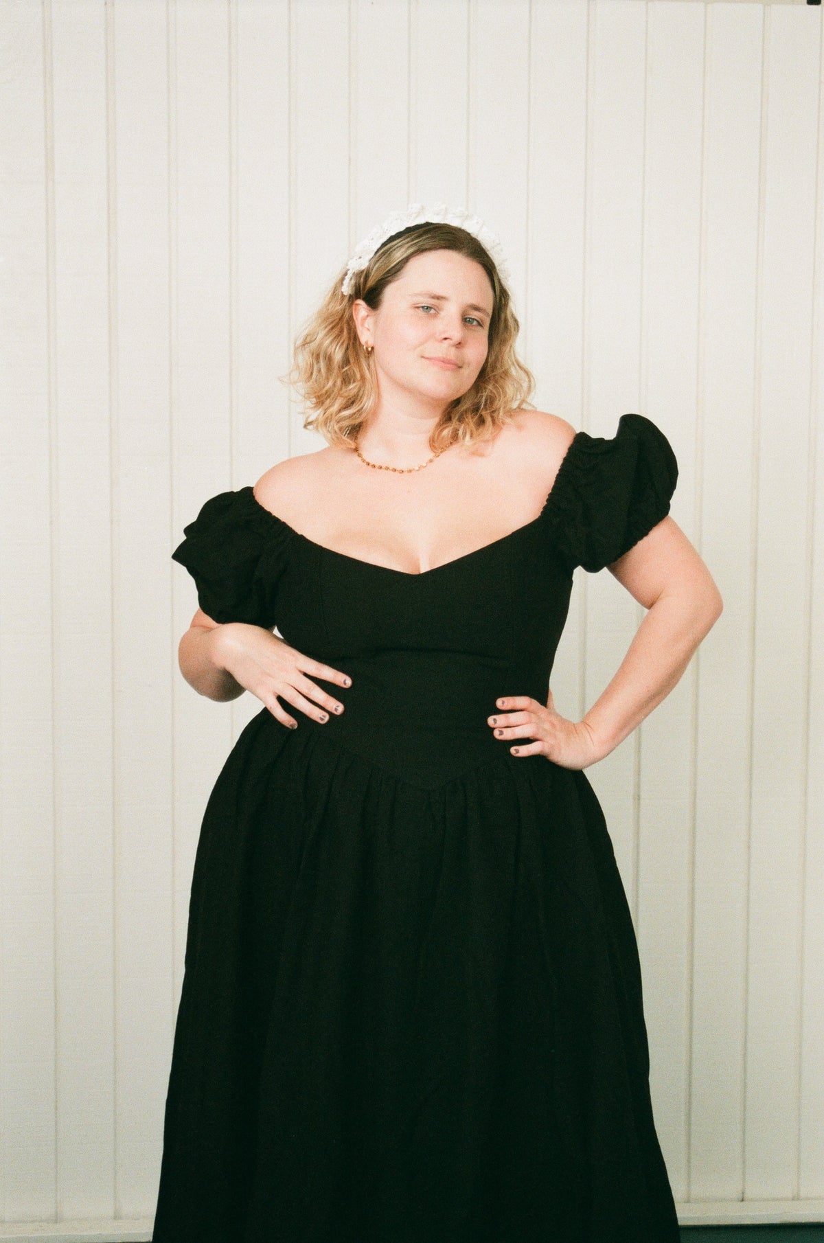 The Virgin Gown Black