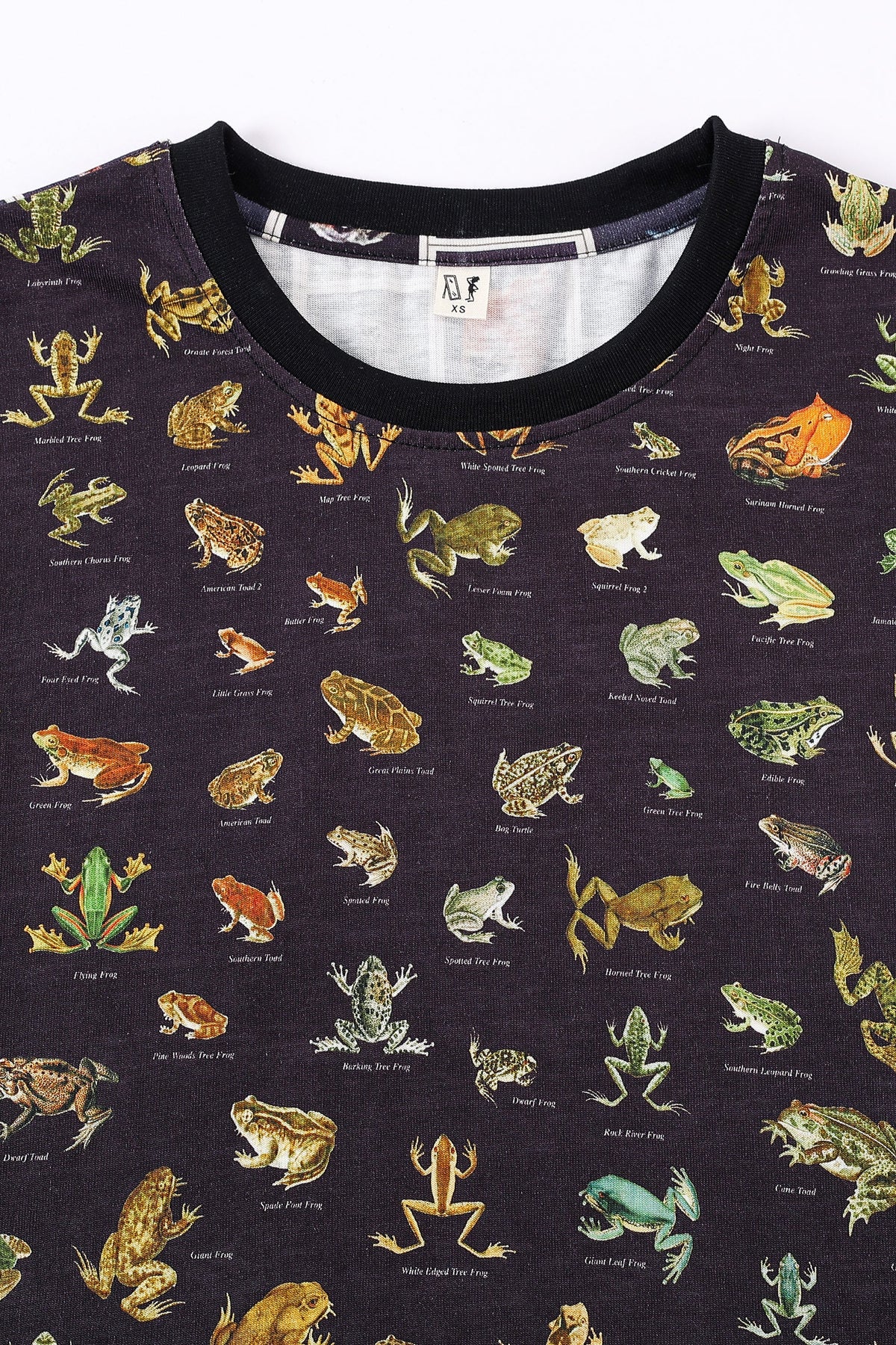 Frog/Bug/Fish Patchwork Cotton Tommy Tee