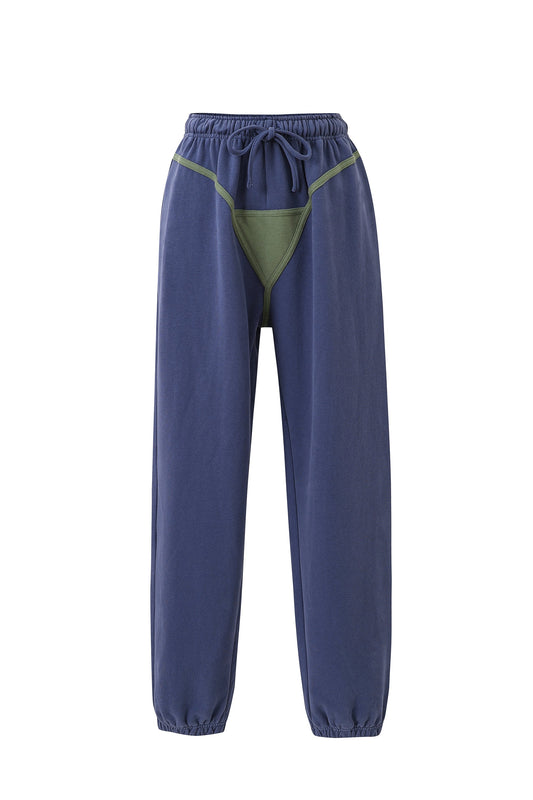 Bikini Bod Sweatpants Blue/Green