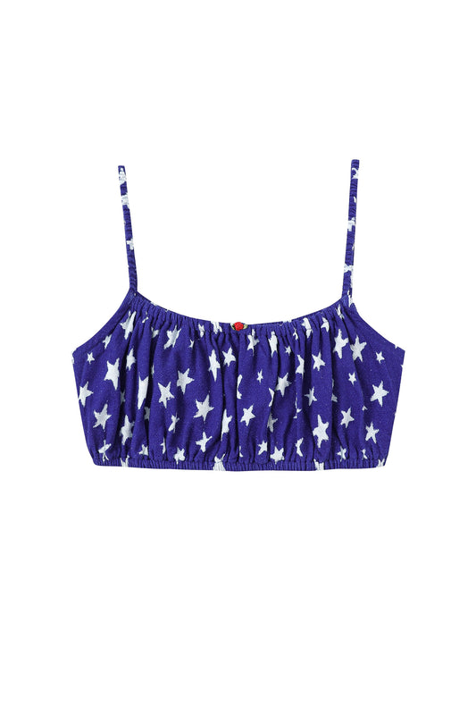 Soft Linen Strappy Bra Top Americana