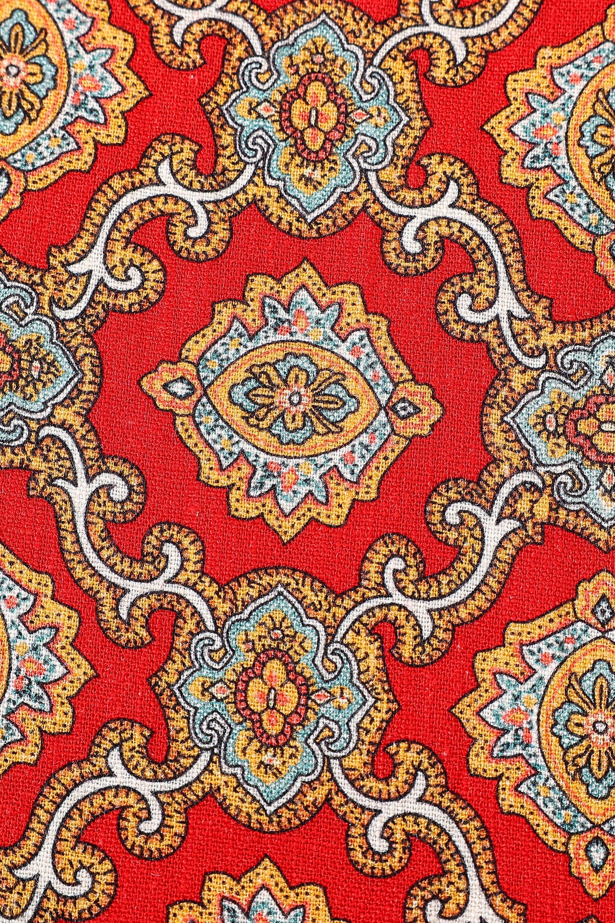Lazy Pants Soft Linen Fancy Red Couch