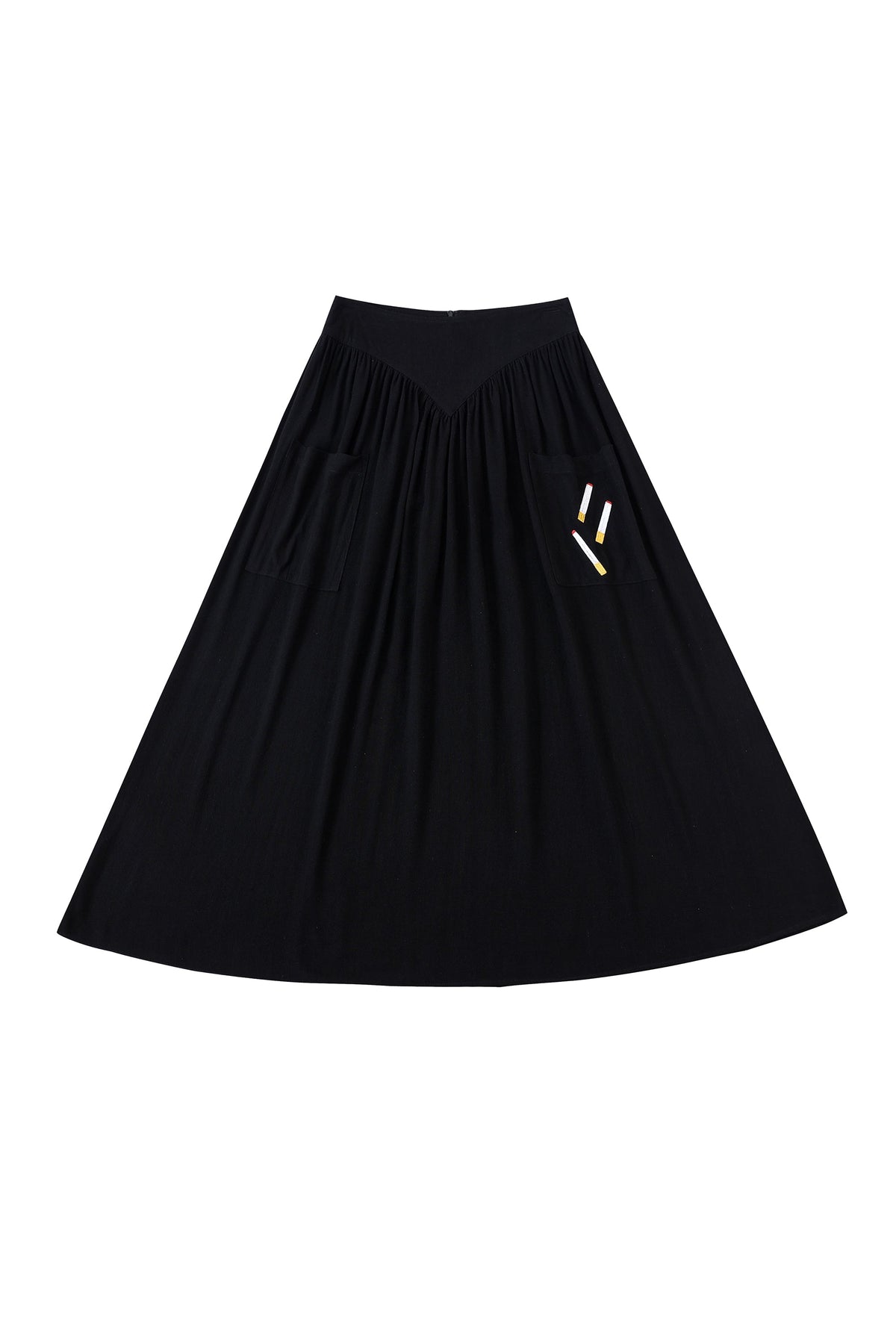 Park Skirt Soft Linen Cigarettes