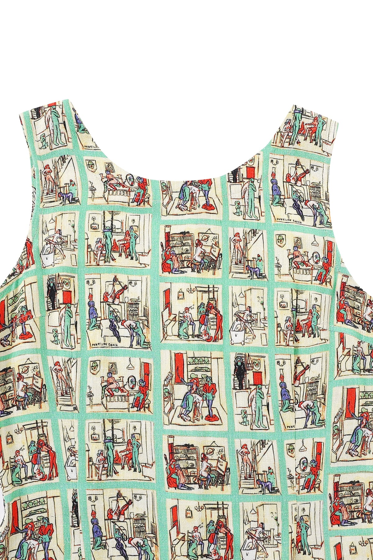 Good Woman Soft Linen Dress Sex House