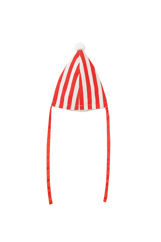 Kid's Striped Clown Hat Thick Linen