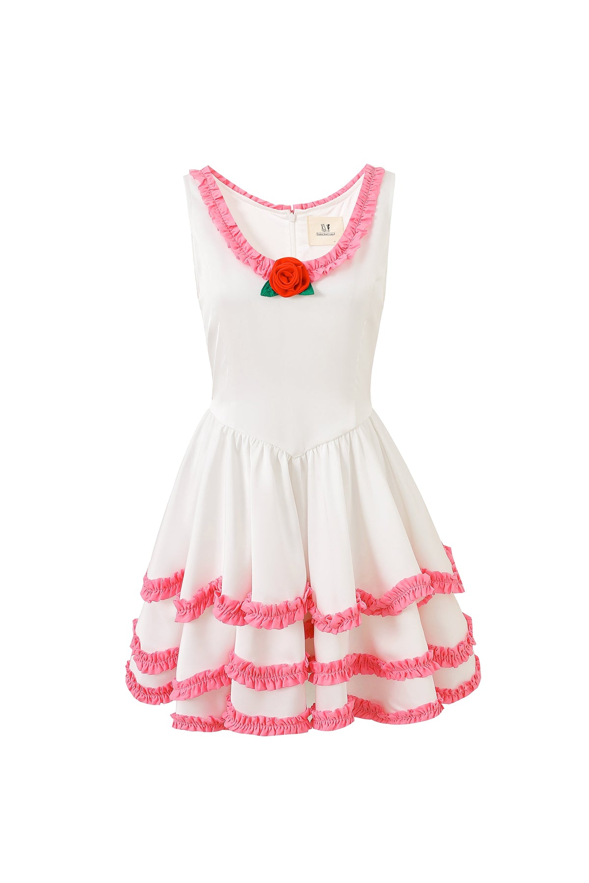 Frosted Cake Layered Mini Dress