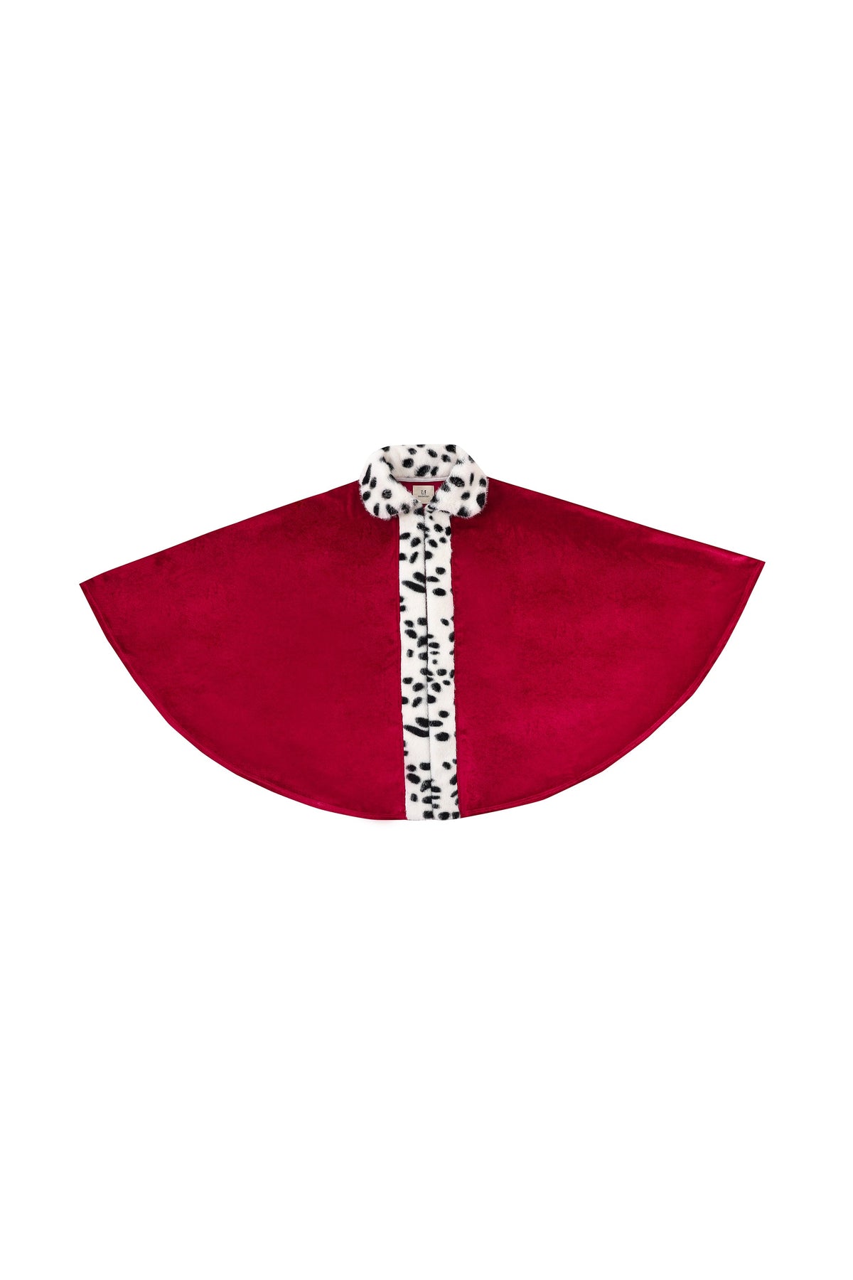 3 left - Kids's Faux Fur Red Velvet King Cape