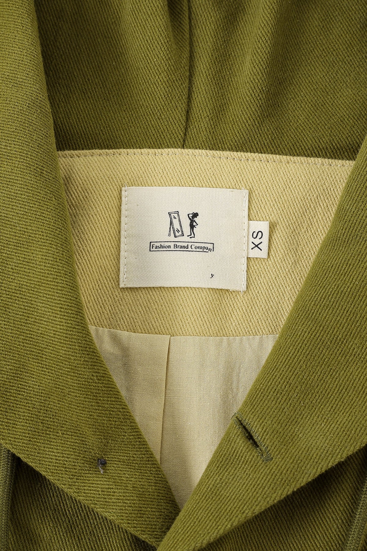Hooded Canvas Jacket Khaki / Moss
