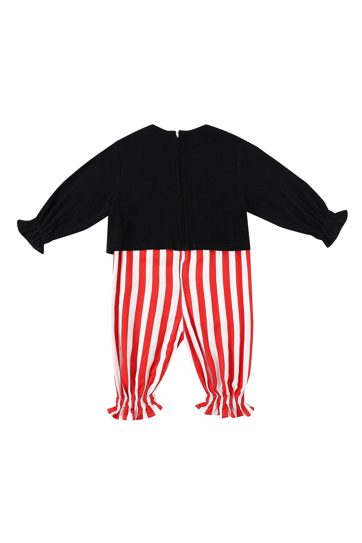 Kid's Thick Linen Clown Jumpsuit