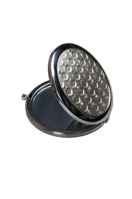 Silver Embellished Mirror