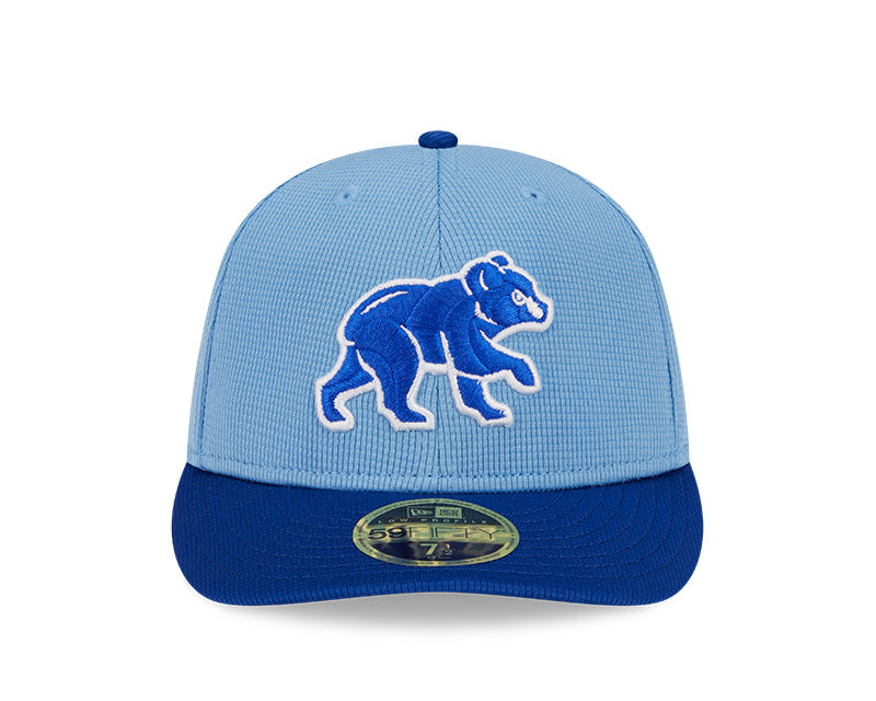Chicago Cubs New Era Blue Spring Training Low Profile 59FIFTY Fitted Hat