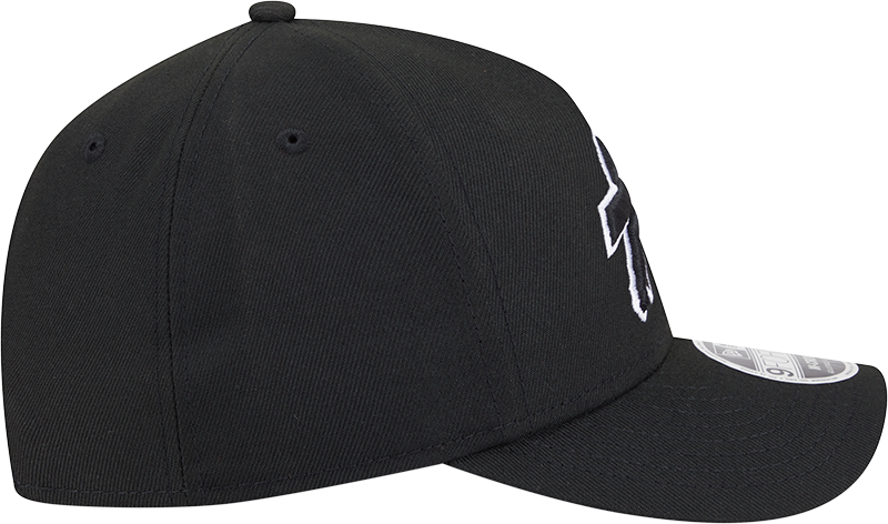 Buffalo Bills New Era Black & White Primary 9FORTY A-Frame M-Crown Adjustable Hat