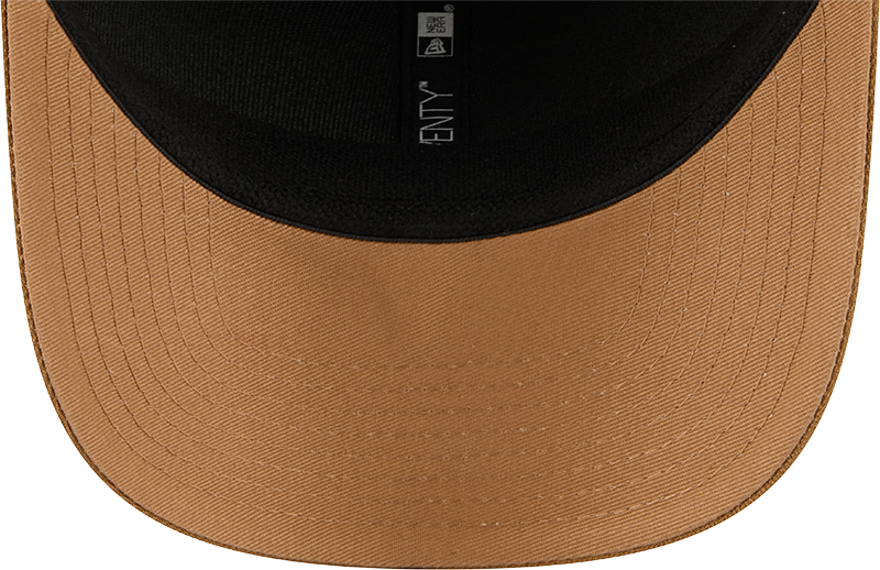 Chicago Blackhawks New Era 2T Tan 9SEVENTY Trucker Adjustable Hat
