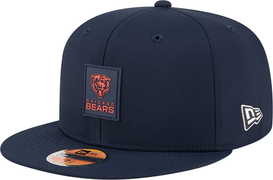 Men's Chicago Bears New Era Navy 2025 Sideline 59FIFTY Fitted Hat