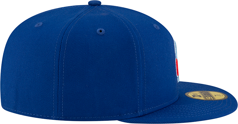 Men's Chicago Cubs New Era Royal Alternate Guitar Bear BP 59FIFTY Fitted Hat