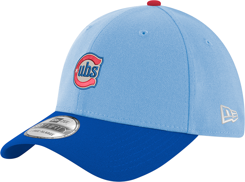 Chicago Cubs 2nd Alternate Sky Blue/Royal New Era 39THIRTY Flex Hat