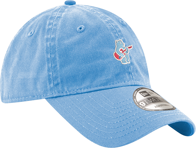 Chicago Cubs New Era Sky Blue Alternate Guitar Bear 9TWENTY Adjustable Hat
