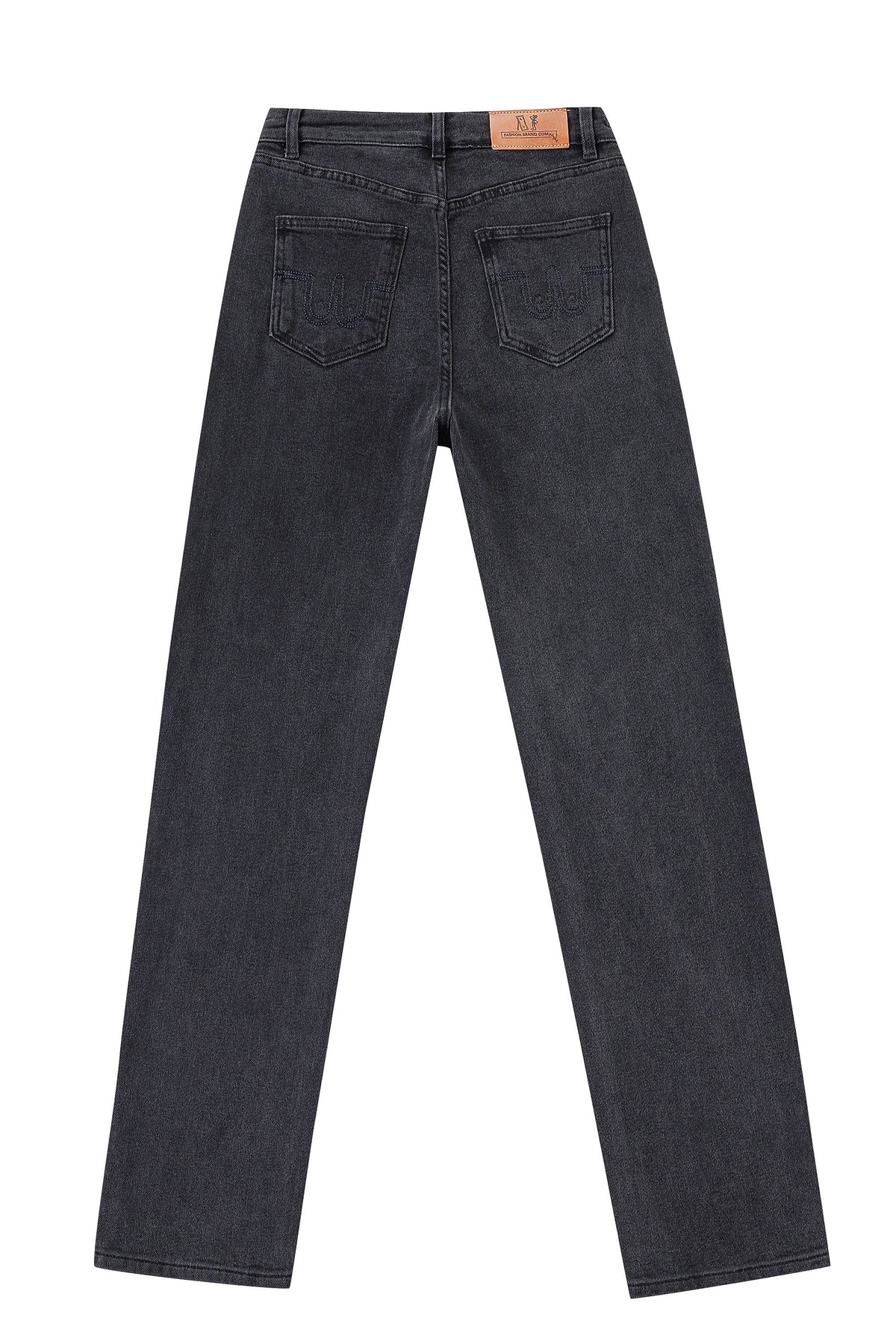 TALL Nap Jeans for Big Butts black denim