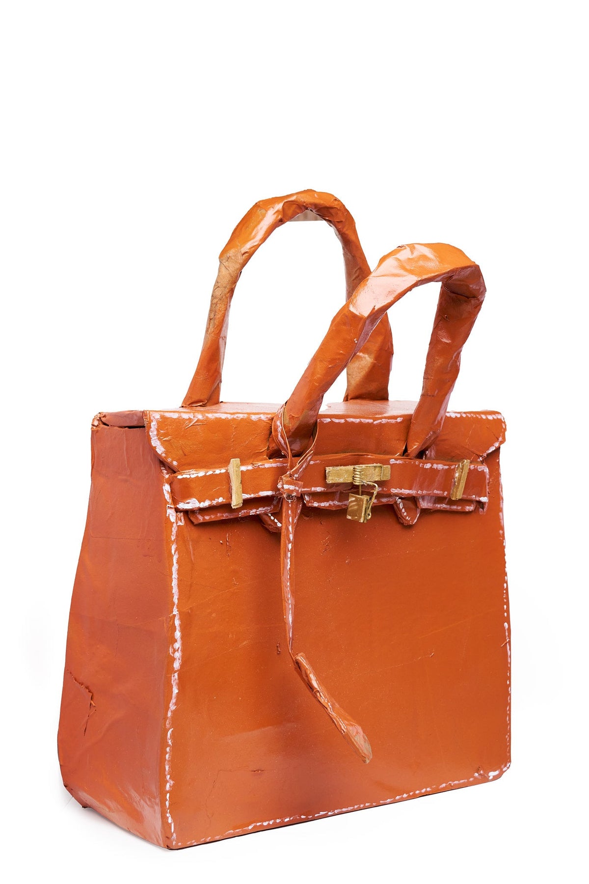 Paper Mache Birkin Bag
