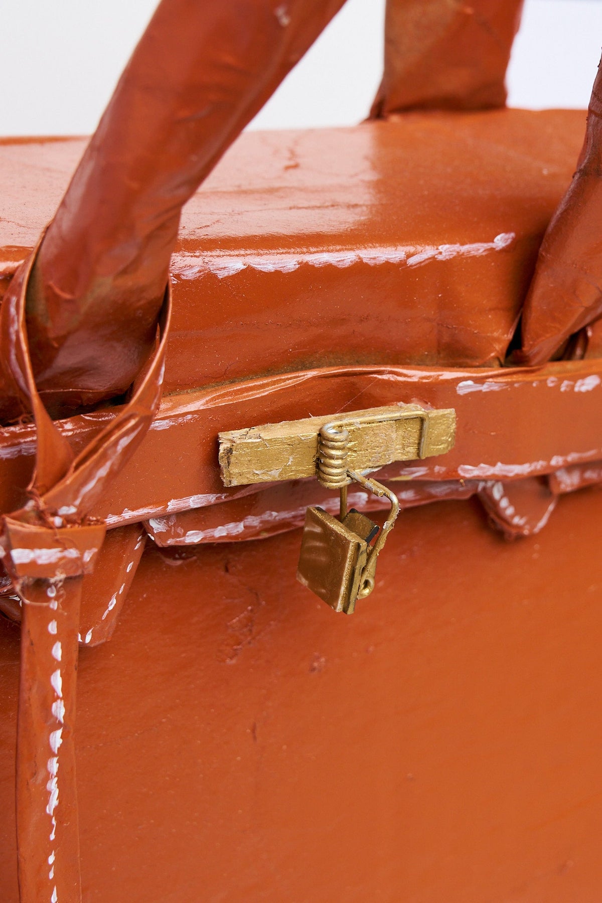 Paper Mache Birkin Bag