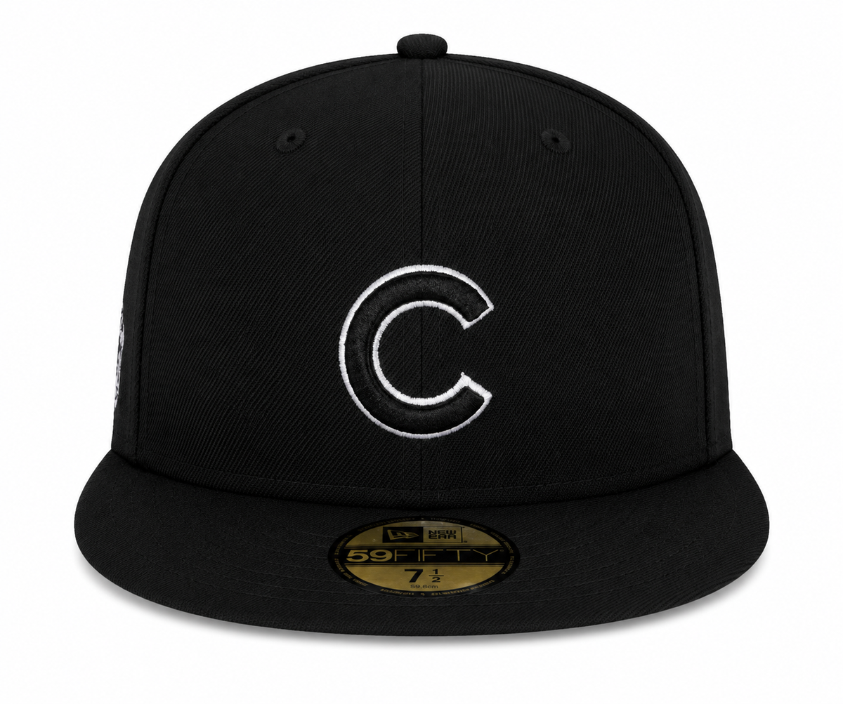 Men's Chicago Cubs New Era 2016 World Series Black 59FIFTY Fitted Hat