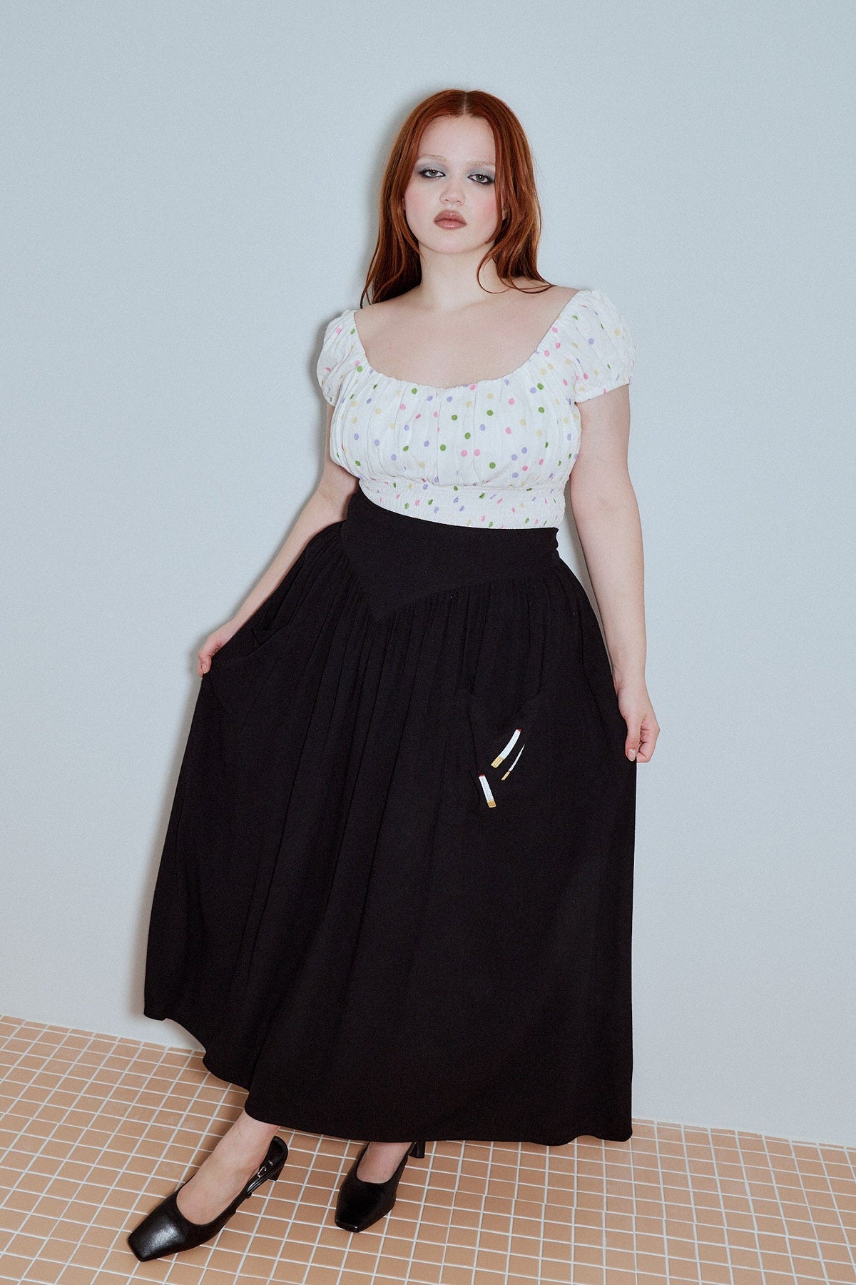 Park Skirt Soft Linen Cigarettes