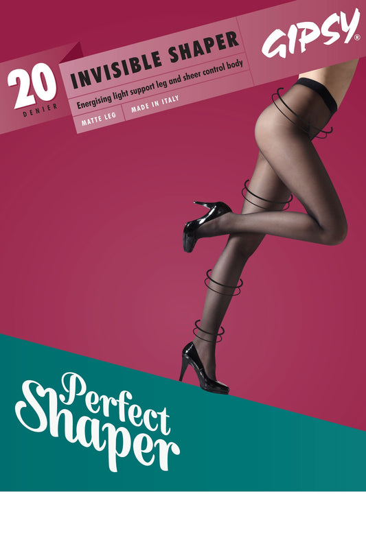 20 Denier Invisible Top Shaper Tights 1407