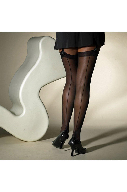 Cuban Heel and Seam Stocking 1055