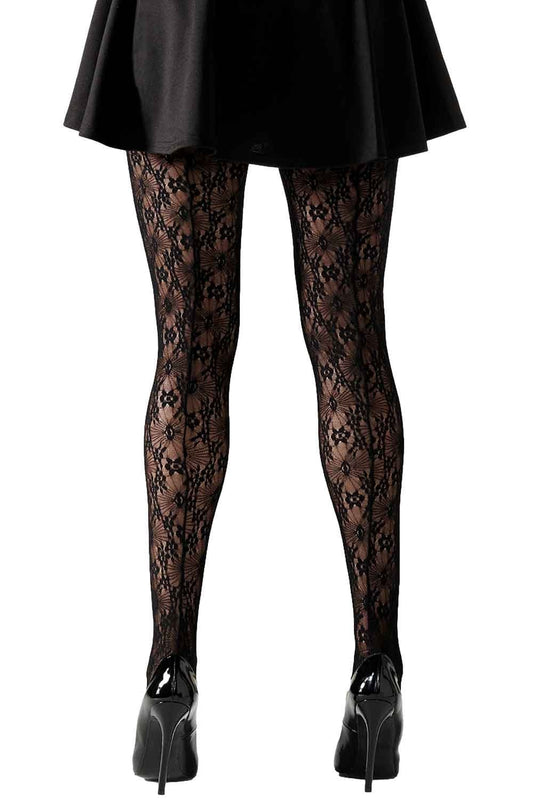 Gothic Cut and Sewn Lace Tights 1399