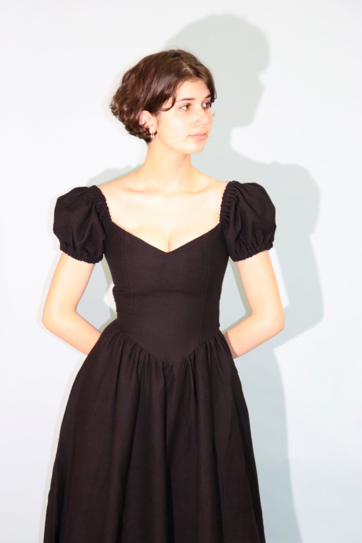 The Virgin Gown Black