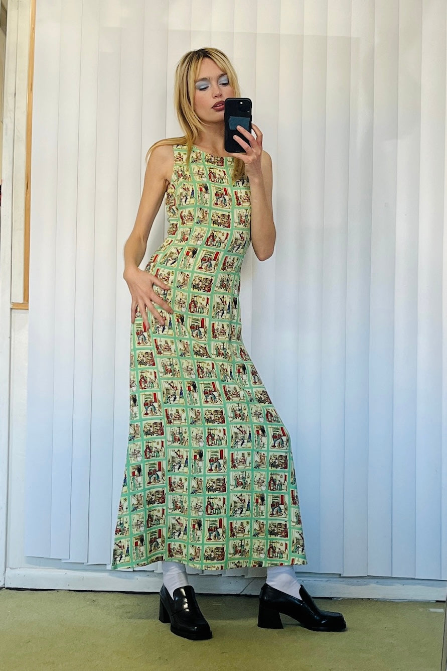 Good Woman Soft Linen Dress Sex House