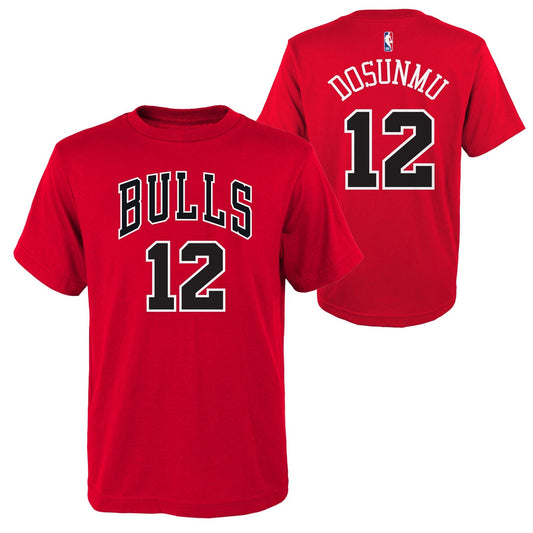 Toddler Ayo Dosunmu Chicago Bulls Name And Number Tee