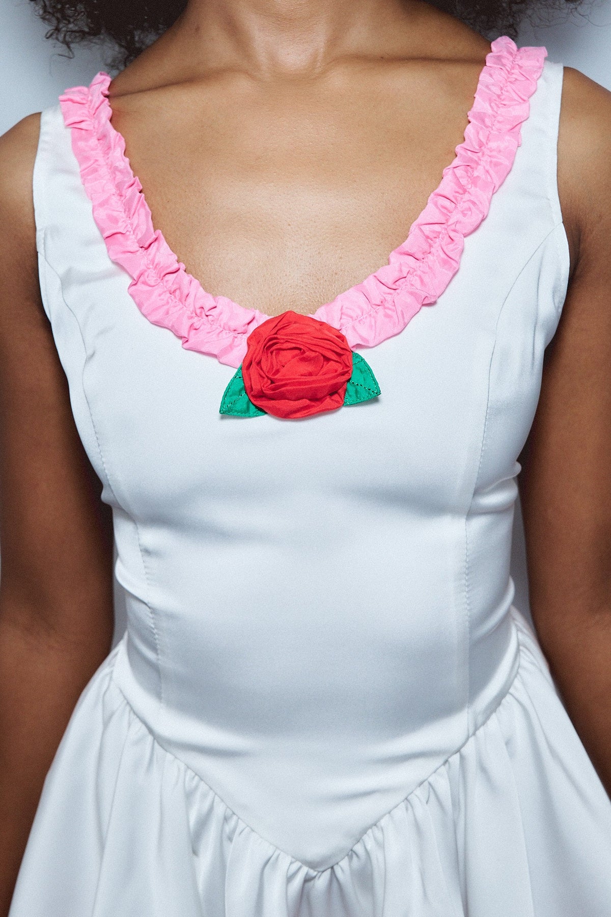 Frosted Cake Layered Mini Dress