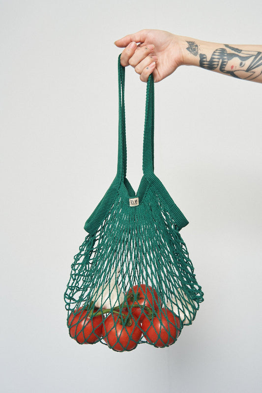 Mini Market Tote Forest Green