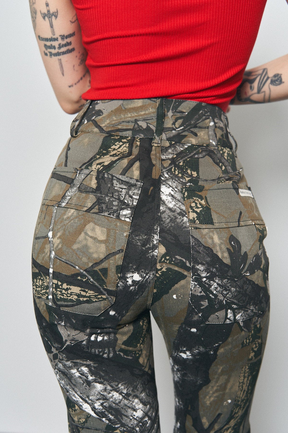 Forest Camo Canvas Pants