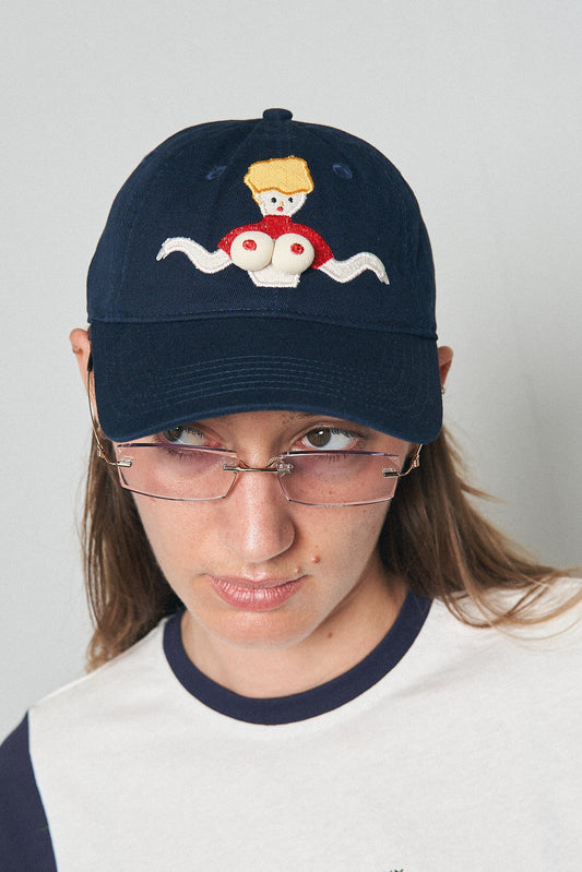 Hello World Dad Cap Blonde