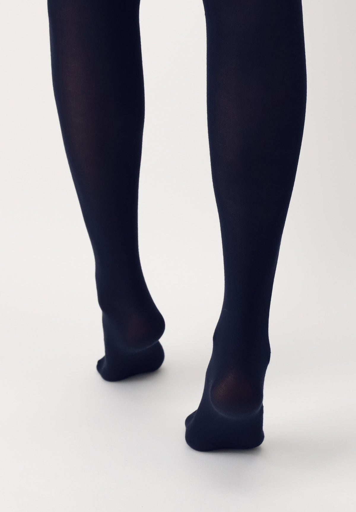 Modal and Cashmere Opaque Tights Cheryl - Blue 11