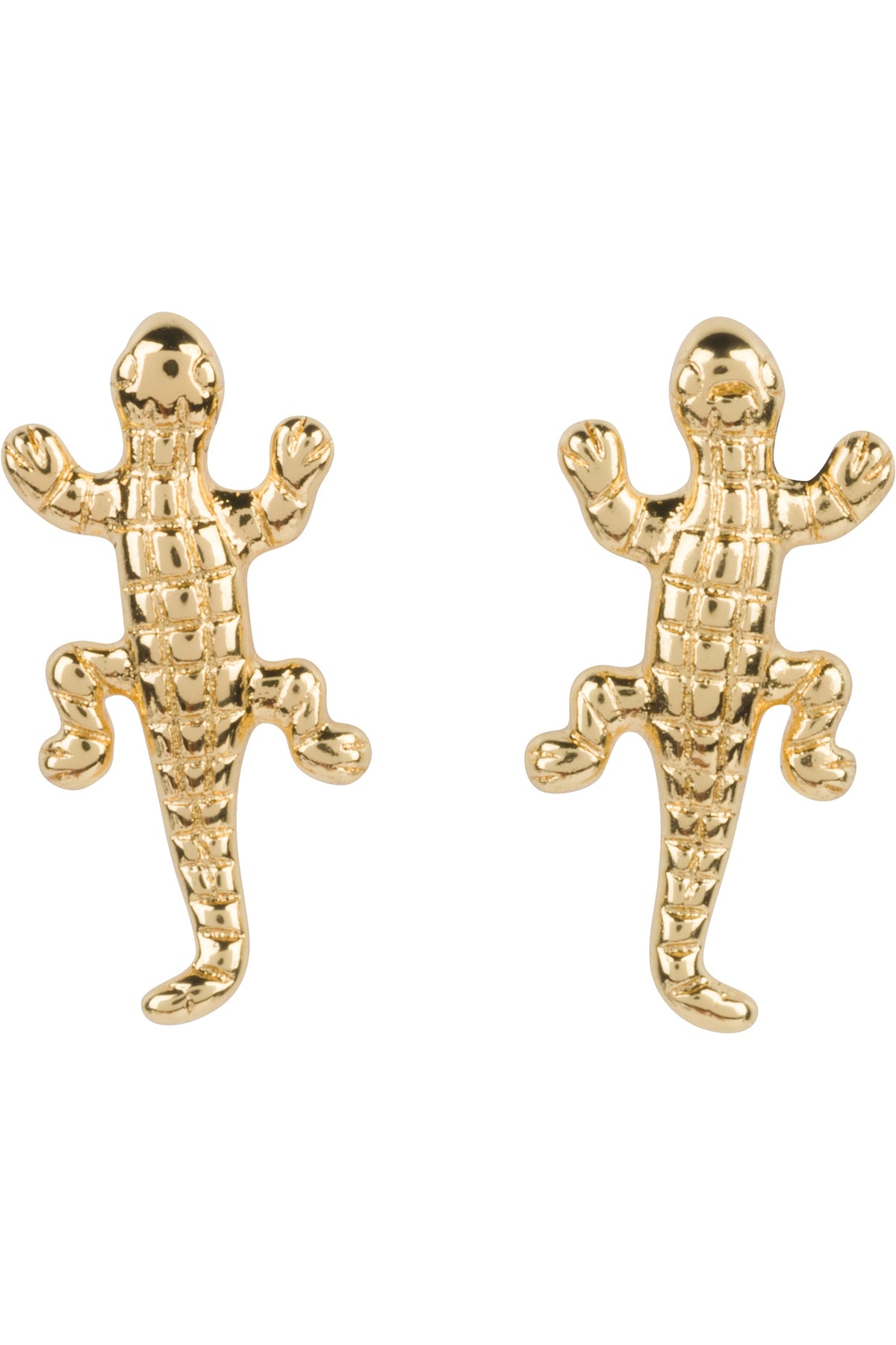 14K Gold Fill Lizard Stud Earrings