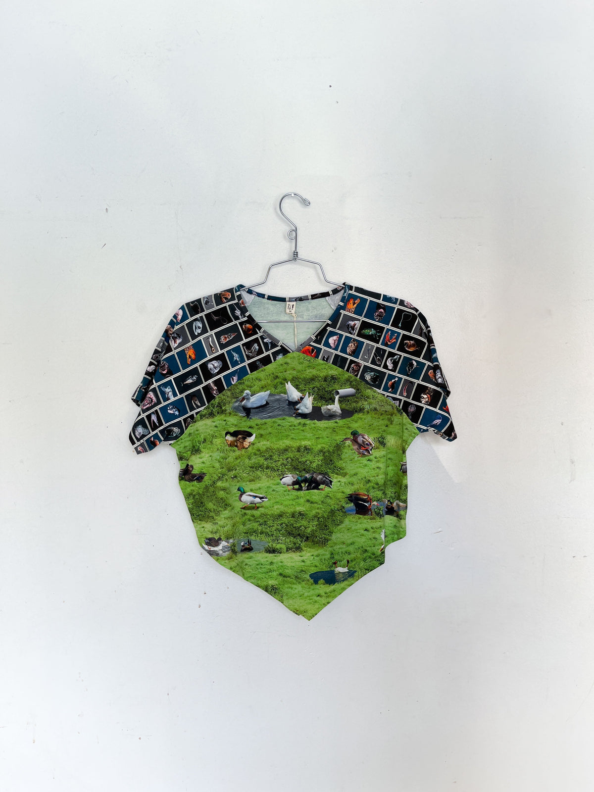 #15: XL Scrap Raglan Tee - Worst Ducks / Cuter Fish
