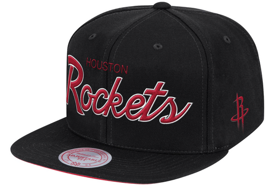 Men's Houston Rockets Black NBA Sports Specialty Snapback Adjustable Hat