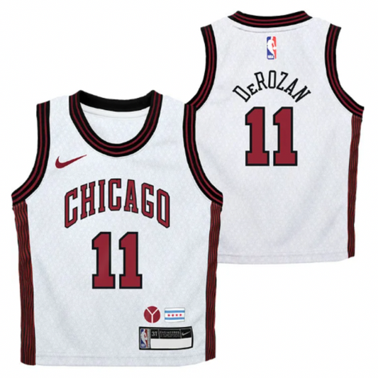 Toddler DeMar DeRozan Chicago Bulls 2022-23 City Edition Nike Replica Jersey