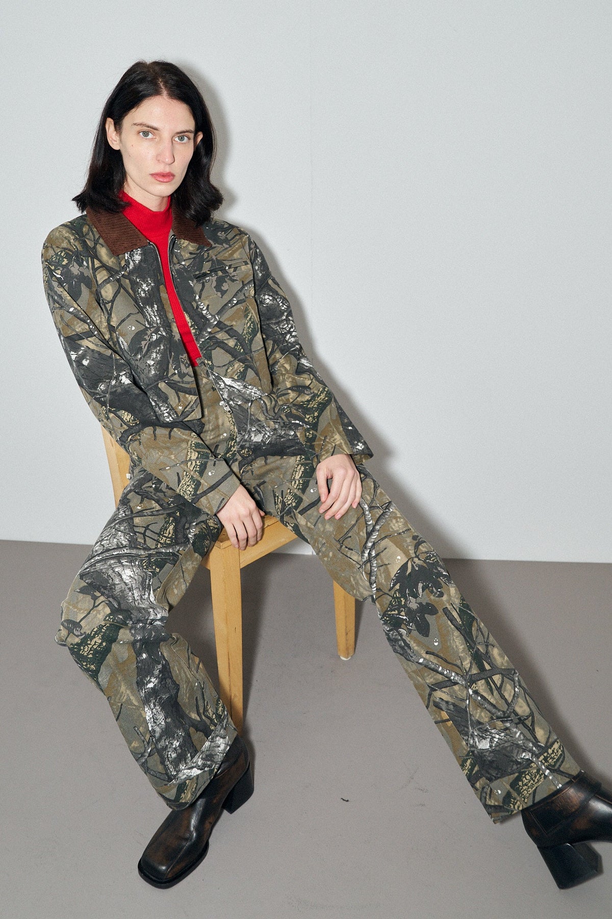 Forest Camo Canvas Pants