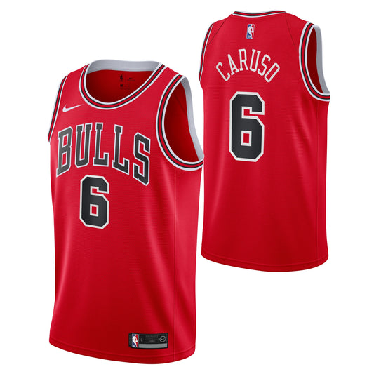 Preschool Alex Caruso Chicago Bulls Red Nike Replica Jersey