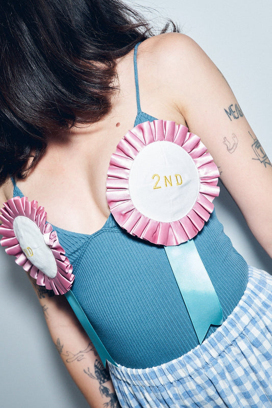 1 left - 2nd Place The Date Cami Tencel Rib Blue