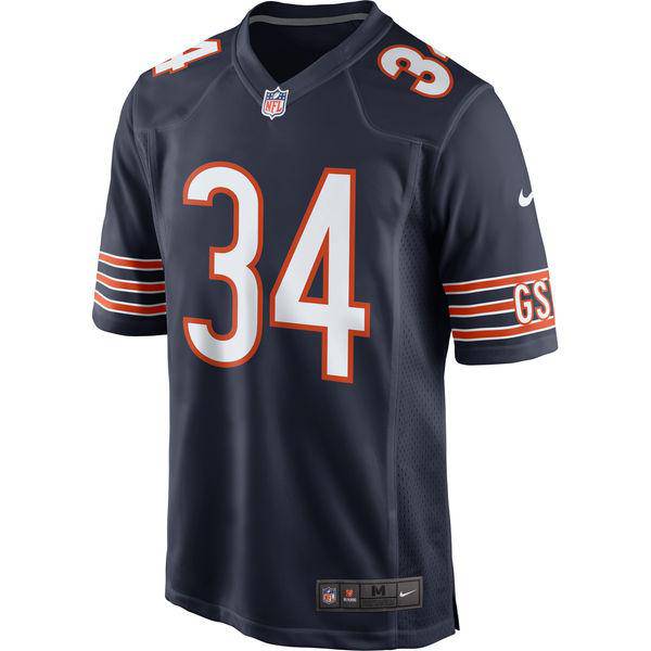 Men's Chicago Bears Walter Payton Nike Navy Throwback Retired Player Game Jersey